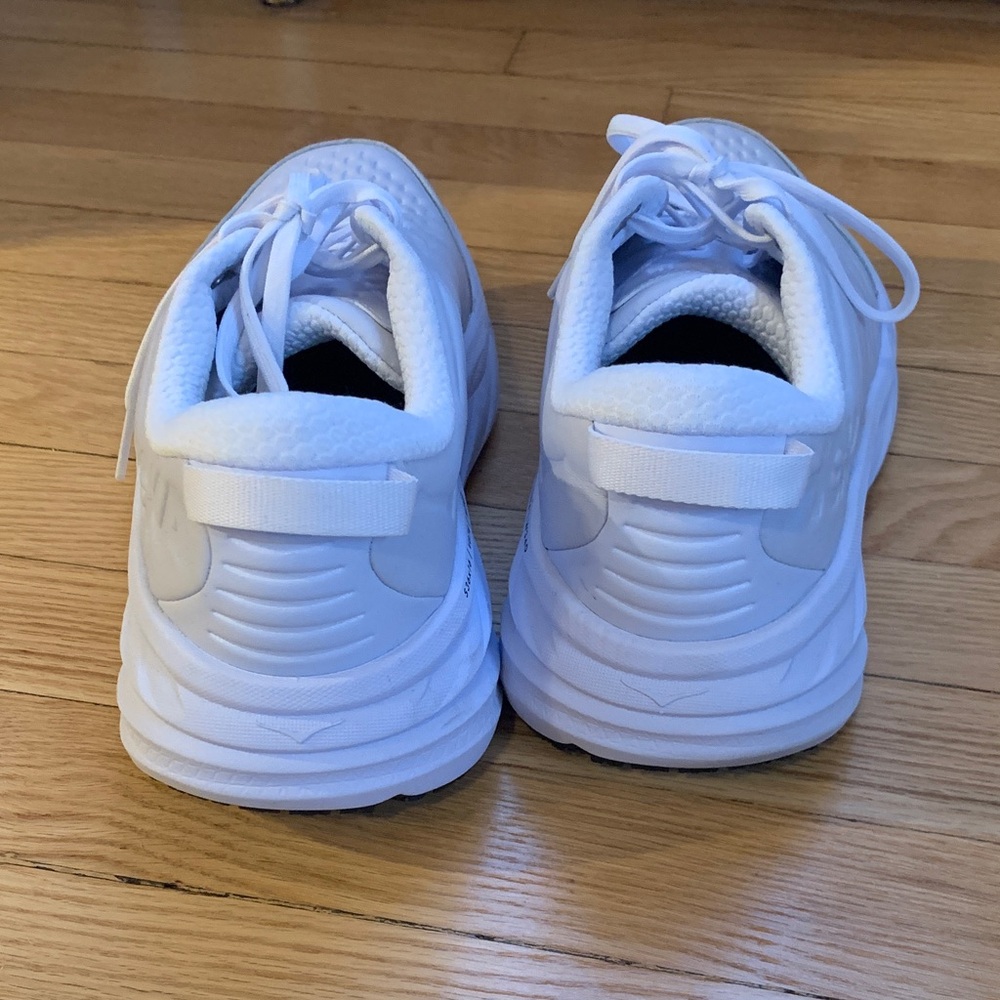 Hoka White Women's Sneakers - Picture 5 of 9